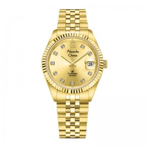 Alexandre Christie AC 5013 Full Gold Lady LDBGPIV